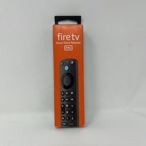 Amazon Fire TV Alexa Voice Remote Pro with remote finder, TV controls, backlit